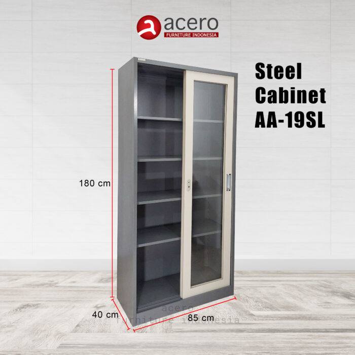 Lemari Arsip Besi Acero Bandung type AA-19SL