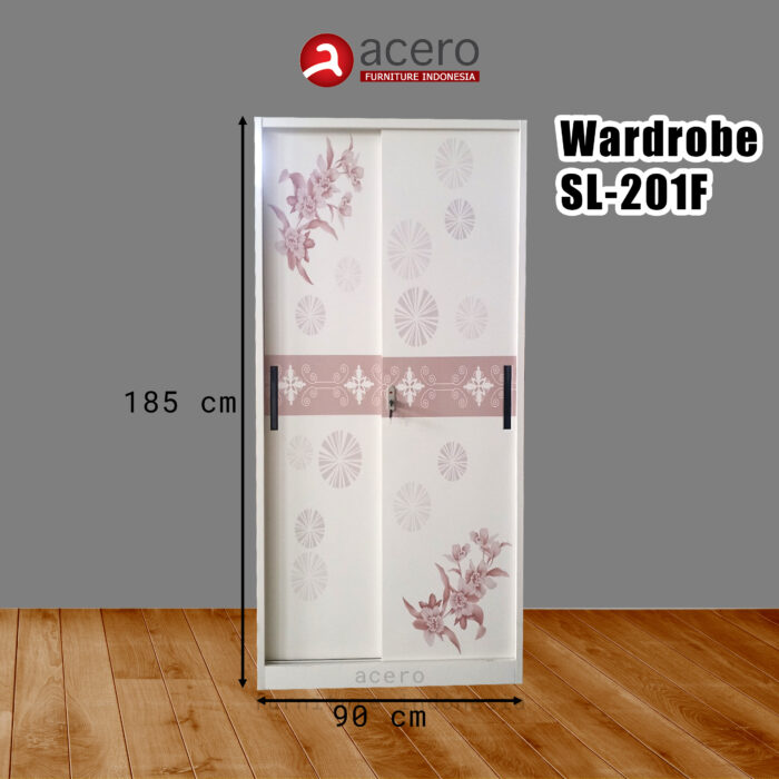 Lemari Pakaian Acero Bandung type WD-SL201F