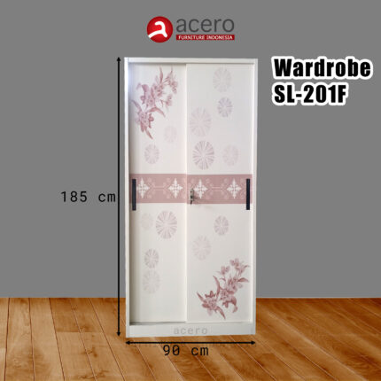 Lemari Pakaian Acero Bandung type WD-SL201F