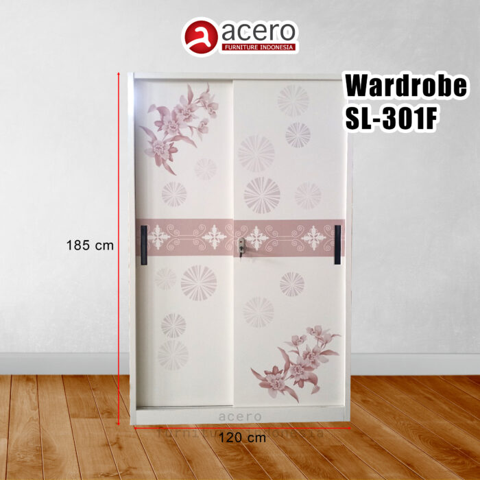 Lemari Pakaian Acero Bandung type WD-SL301F