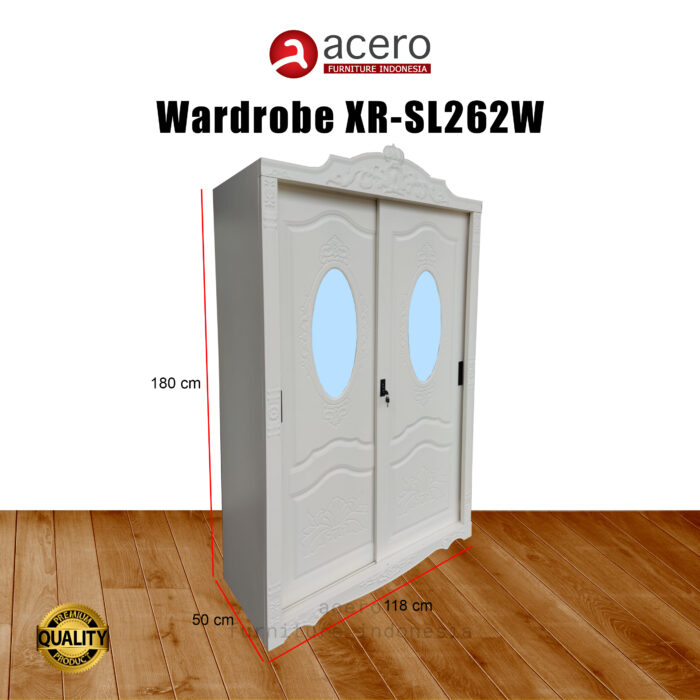 Lemari Pakaian Acero Bandung type XR-SL262W