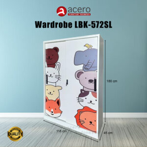 Lemari Pakaian Anak Acero Bandung type LBK-572SL