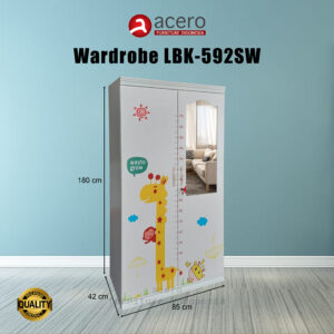 Lemari Pakaian Anak Acero Bandung type LBK-592SW