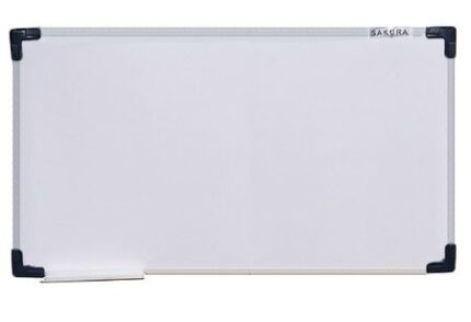 Whiteboard Sakura Gantung Bandung ukuran 90 cm x 120 cm