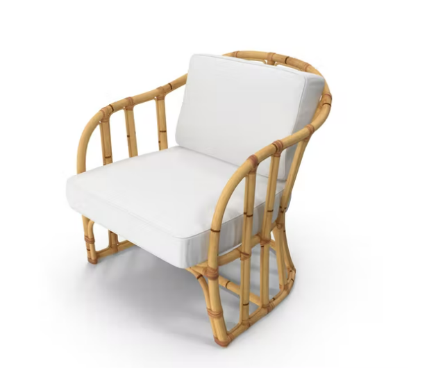 Bamboo Armchair with Cushions Custom Bandung