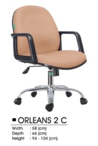 KURSI KANTOR  DECCO TYPE ORLEANS 2 C