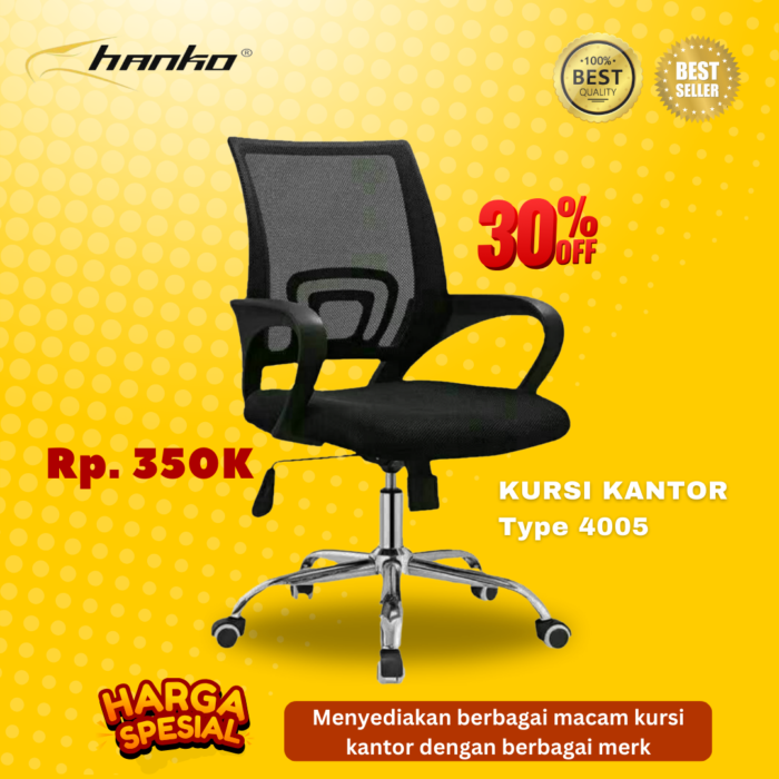 Kursi Kantor Jaring Hanko Bandung type 4005