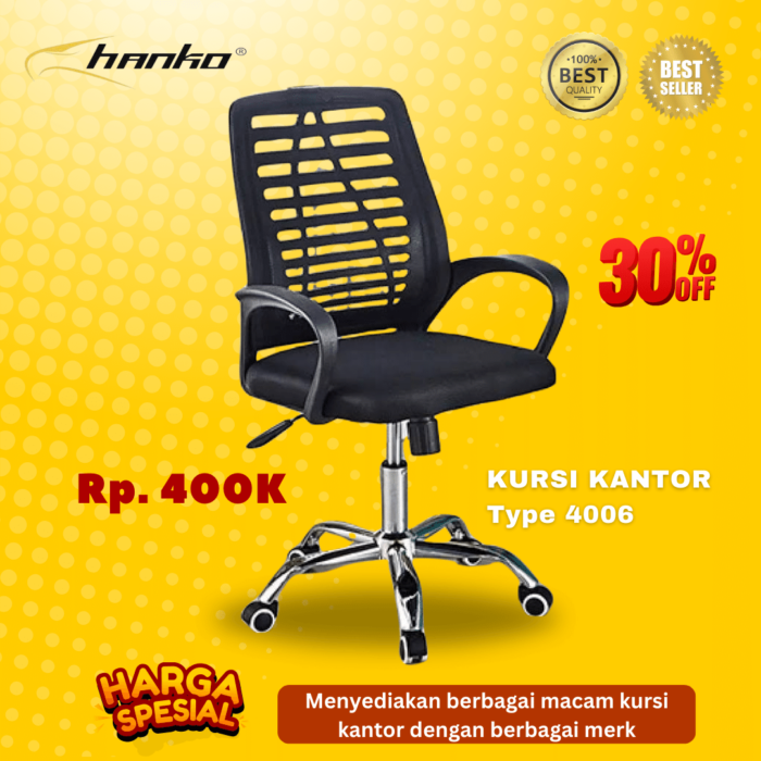 Kursi Kantor Hanko Bandung type 4006