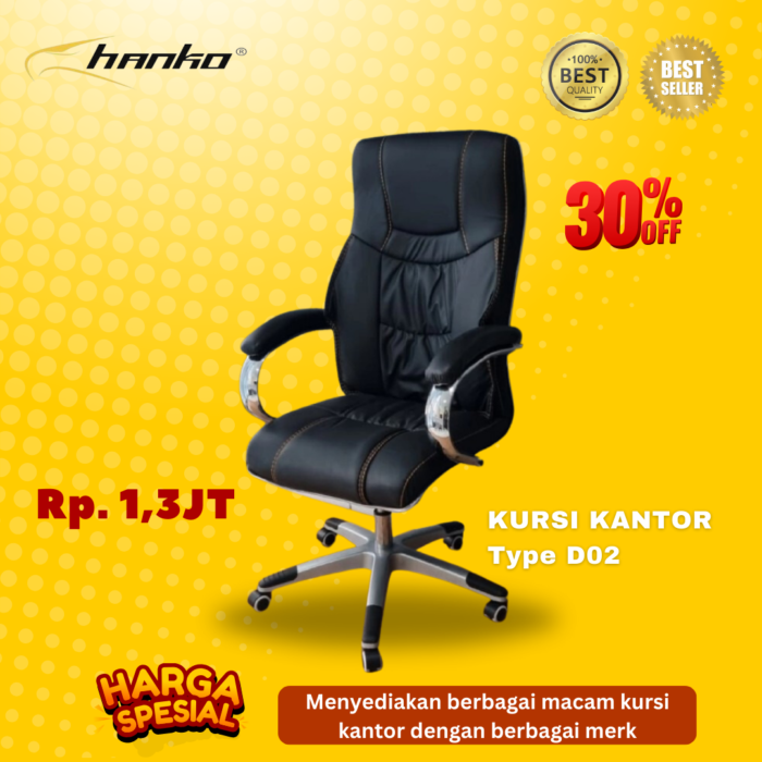 Kursi Kantor Hanko Bandung type D02