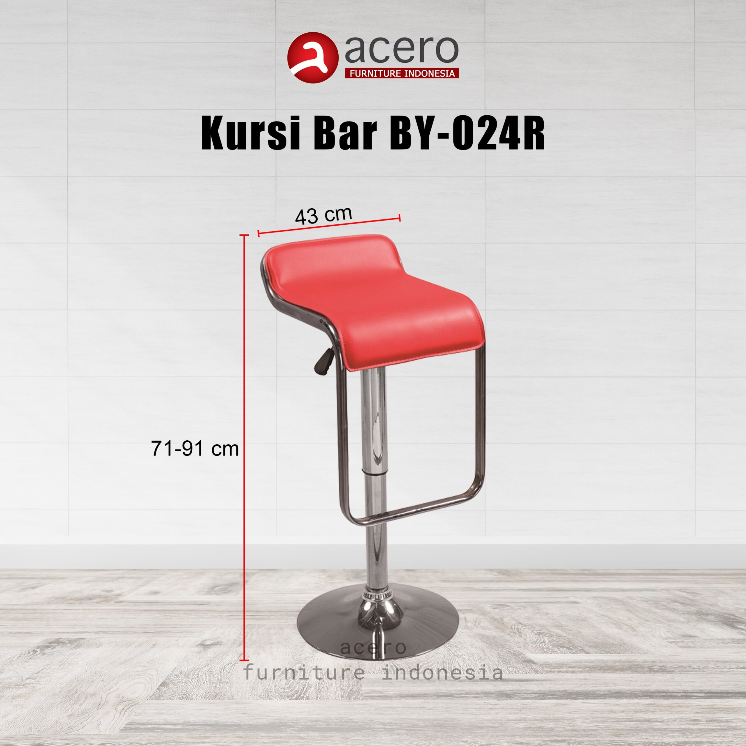 Kursi Bar Acero Bandung type BY-024R
