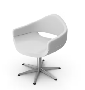 Kursi Cafe Putih Klasik Costum Bandung