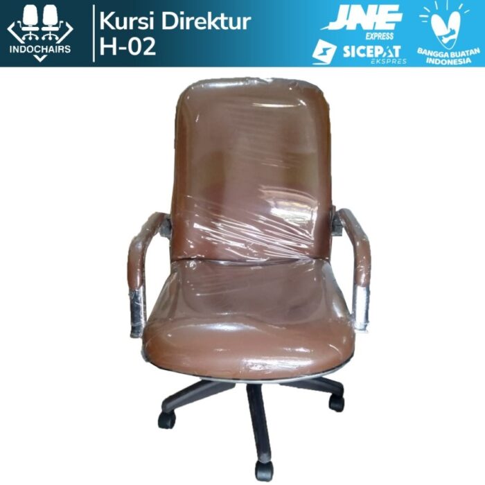 Kursi Direktur Hanko Bandung type H02 Coklat