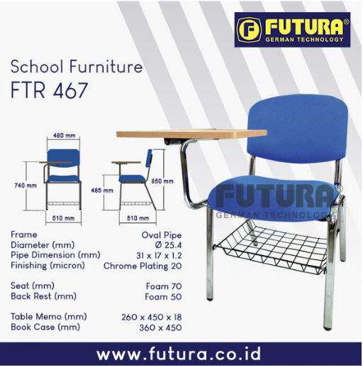 Kursi Sekolah Futura Type FTR 467