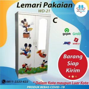 Lemari Pakaian Hanko Bandung type WD-21C