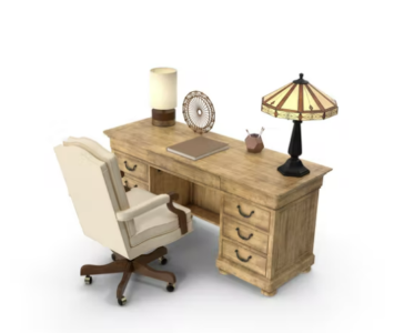 Meja Kantor Klasik Custom Bandung