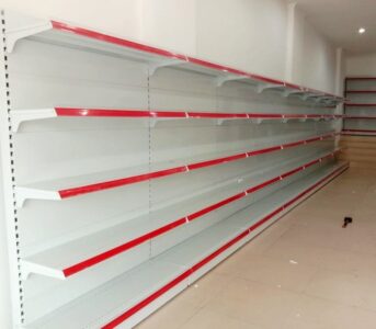 Rak minimarket DC-17 single.kap 80 kg - level T2000mm P1200mm L450mm