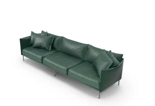 Sofa Hijau Klasik Custom Bandung
