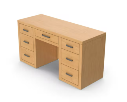 Wooden Desk Custom Bandung