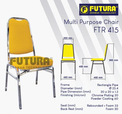 Kursi Susun Futura FTR 415 Bandung