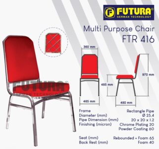 Kursi Susun Futura FTR 416 Bandung
