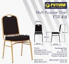 Kursi Susun Futura FTR 418 Bandung