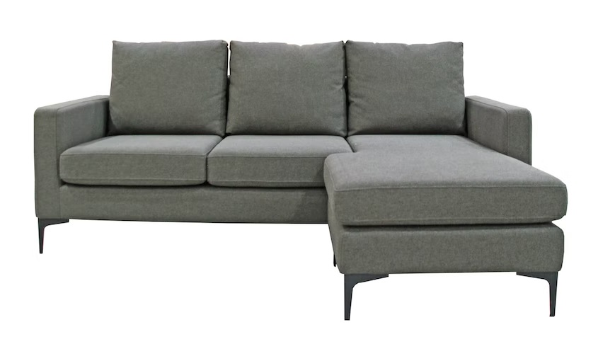 Atria BLUME L SHAPE SOFABO-0695 195*141*86 FABRIC LIGHT GREY