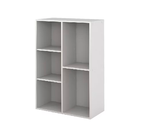 FUNIKA 13226 WH - Rak Buku 5 Kotak - Putih