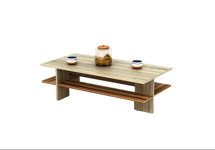 FUNIKA Ivana Coffee Table Modern Motif Kayu