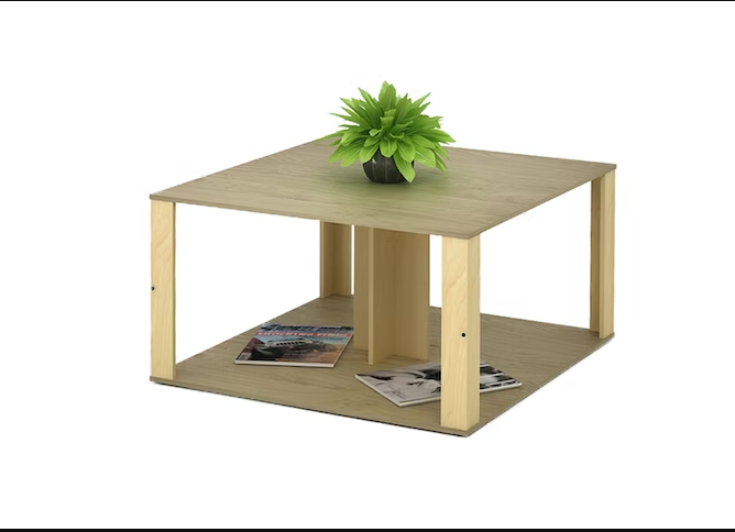 FUNIKA Modern Coffee Table Cokelat