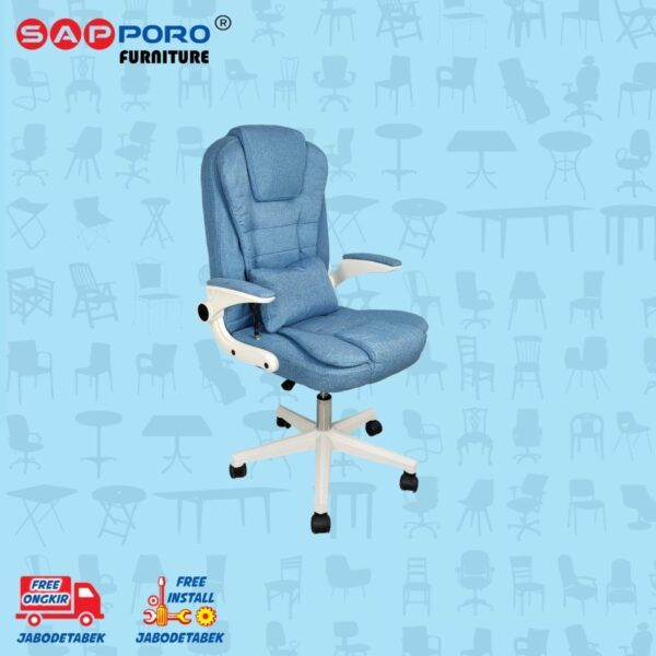 Kursi Kantor / Kursi Manager SAPPORO LANGLEY – Blue