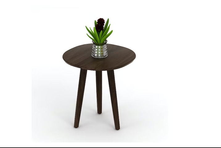 PIRA BAVARIAN ODMUND ET Meja Tamu Brown Walnut Uk. 460 X 460 X 493