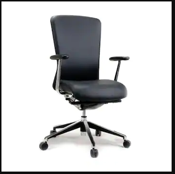 Fantoni Manager Office Work Chair (Kursi Kerja Kantor Manajer) (Kursi Kantor) Lugano