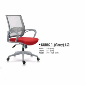 Kursi Kantor Kubix 1 Grey LG