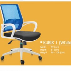 Kursi Kantor Kubix 1 White LW