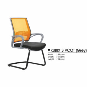 Kursi Kantor Kubix 3 VCOT Grey Chrome