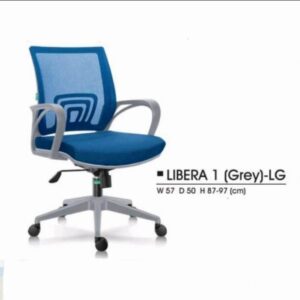 Kursi Kantor Libera 1 Grey LG