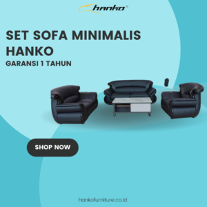 Set Sofa Minimalis Hanko