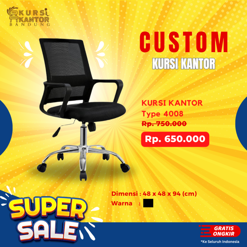 Kursi Kantor Bandung Murah Meriah Modern