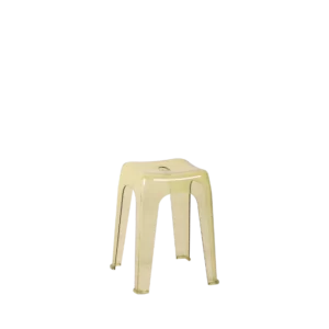 Kursi Susun Olymplast Crystal Stool Kuning